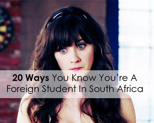 foreign student in South Africa